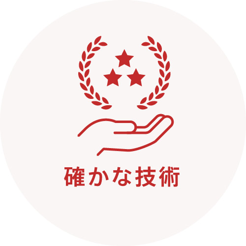 確かな技術